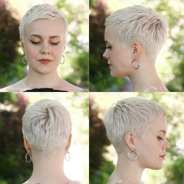 Примеры коротких стрижек для женщин пикси Discover Books Short pixie haircuts, Very short hair, Super short hair