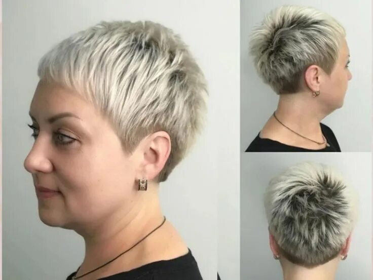 Примеры короткой женской стрижки Пин на доске color y cortes de cabello Короткие стрижки, Идеи причесок, Прически