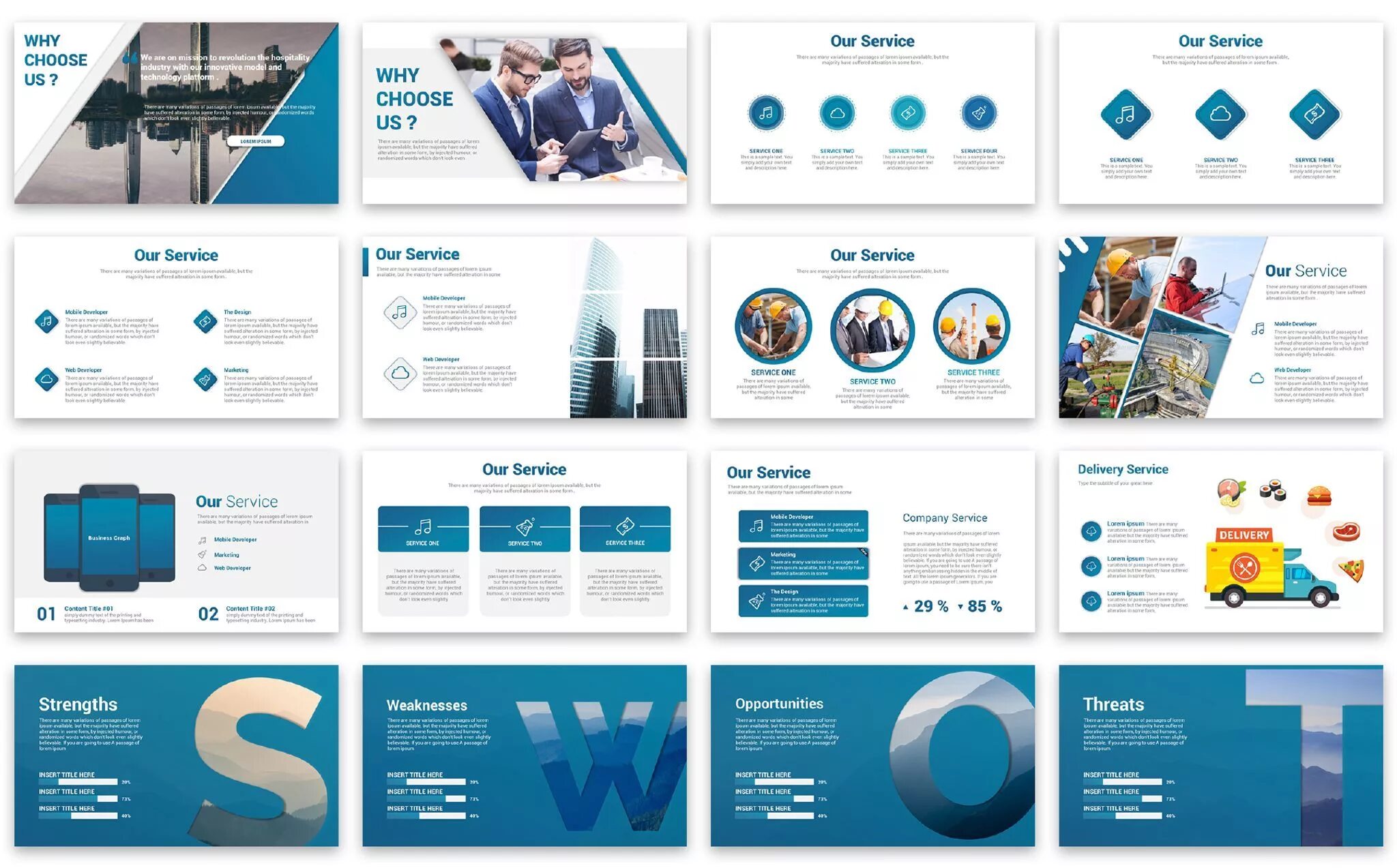 Примеры красивого оформления презентаций Business Graph Presentation PowerPoint template