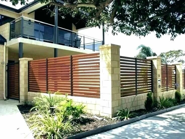 Примеры красивых заборов для частных домов самый дорогой забор House fence design, Modern fence design, Fence design