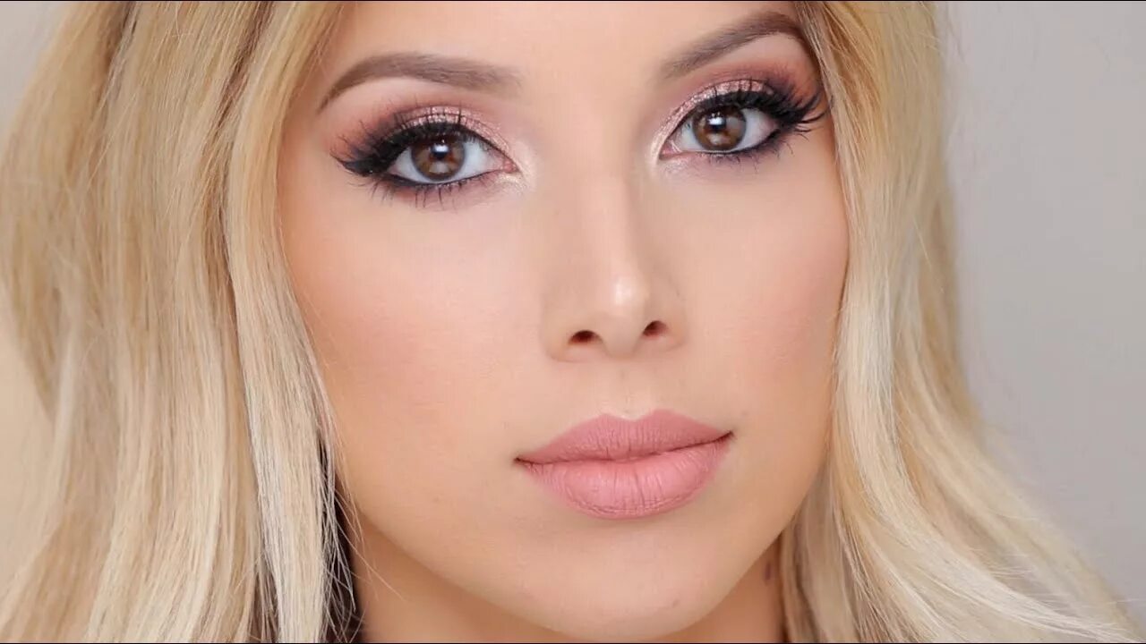 Примеры макияжа Valentine's Day Eyeshadow Tutorial LustreLux - YouTube