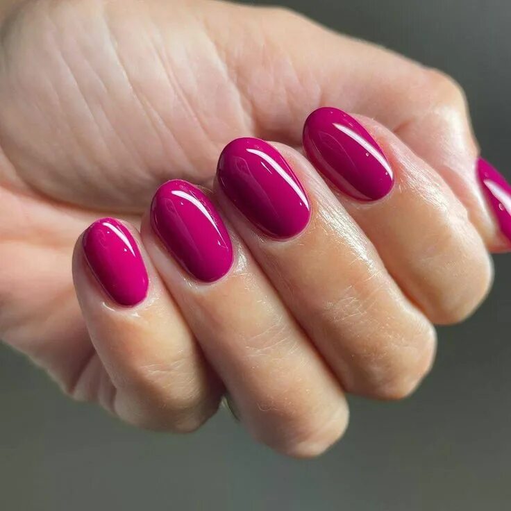 Примеры маникюра фото 2024 Uñas 2024: las 10 tendencias en colores que arrasarán Magenta nails, Nail art, G