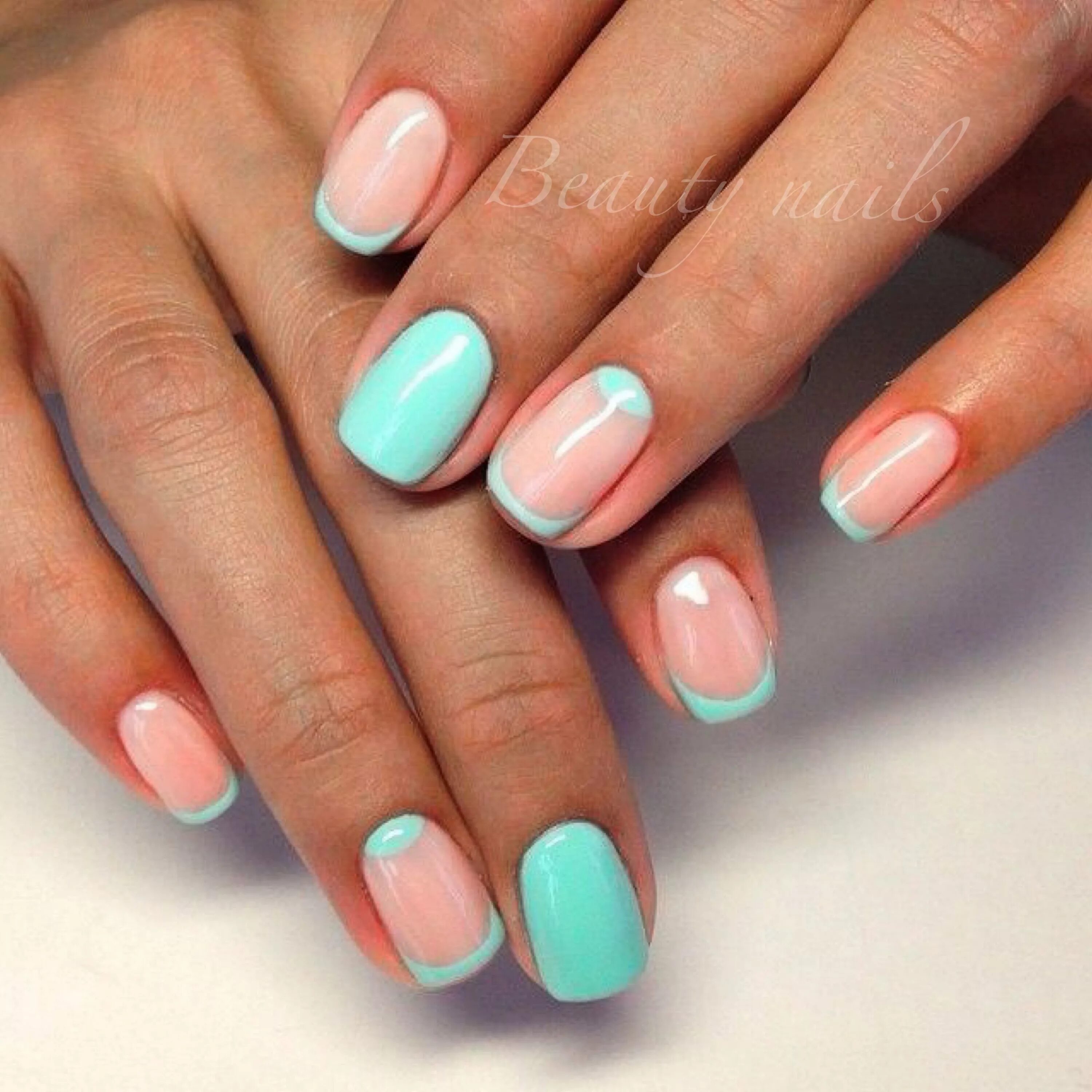 Примеры маникюра гель лаком фото 2024 Маникюр № 1522 - фото дизайна - Best Маникюр Trendy nails, Manicure, Moon nails