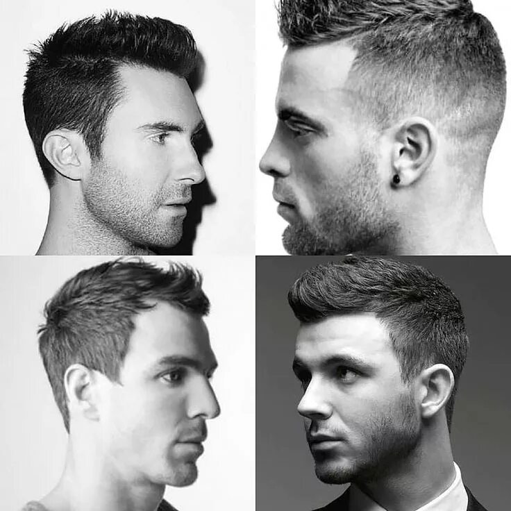 Примеры мужских стрижек Faux Hawk #HairstylesforMenwithRecedingHairline Hairstyles for receding hairline