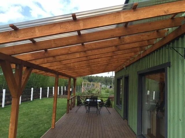 Примеры навесов пристроенных к дому Pin by Berta on terrass Outdoor decor, Outdoor structures, Pergola