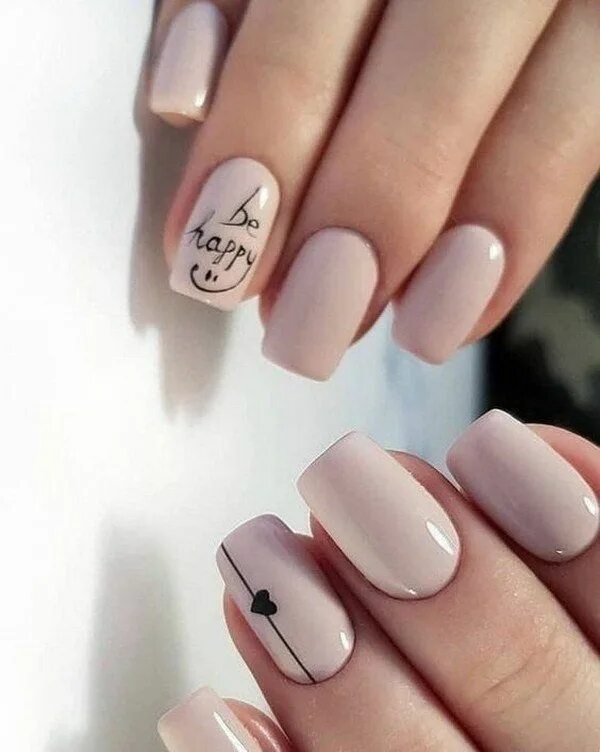 Примеры нежного маникюра 80+ Easy Valentine's Day Nail Art Ideas Designs 2021 Valentine nail art, Nail ar