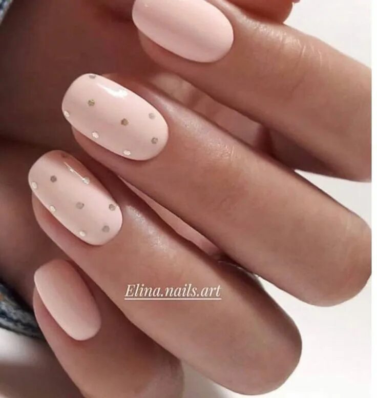 Примеры нюдовых маникюров Pin by Вероника Чекалова on Маникюр Cute spring nails, Spring nail art, Nail art