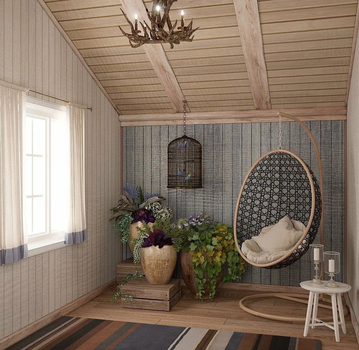 Примеры отделки дачи Dacha interior - 67 photo