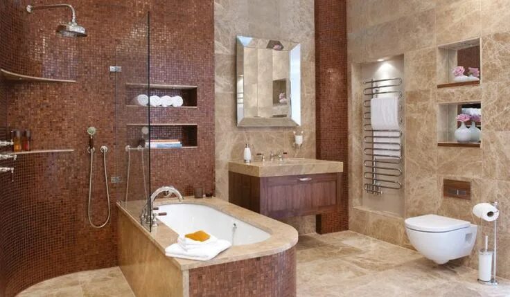 Примеры отделки ванной комнаты 28 Stunning Wetroom Tile Designs Tile design, Bathroom design, Bathroom makeover