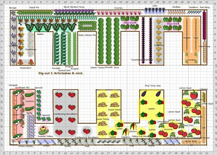 Примеры планировки огорода Garden Plan - 2015: Casale Vegetable garden design, Vegetable garden planning, G