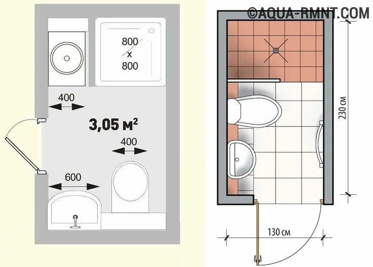 Примеры планировки санузла 3 3м Санузел план Bathroom plans, Bedroom layouts, Floor plans