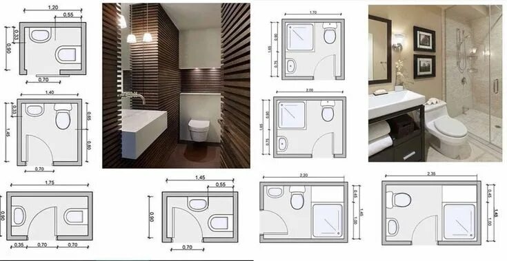 Примеры планировки санузла 3 3м Pin by Civil Engineering Discoveries on Architectural Engineering Bathroom dimen