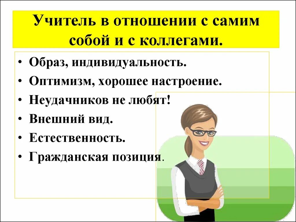 Примеры поведения педагога дома Отношения учитель учитель этика