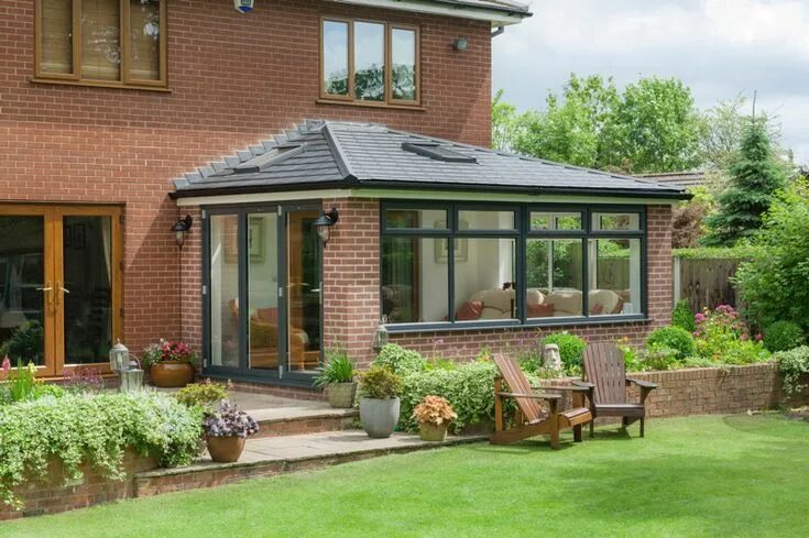 Примеры пристроек к дому conservatory with solid roof cost - Google Search Garden room extensions, Room e