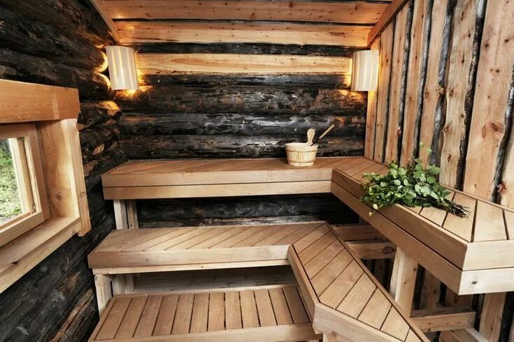 Примеры работ бань Pin on Экобаня Sauna design, Wood sauna, Rustic saunas