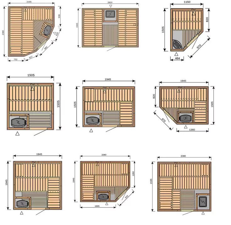 Примеры размеров бань Аквастайл Sauna design, Sauna house, Indoor sauna