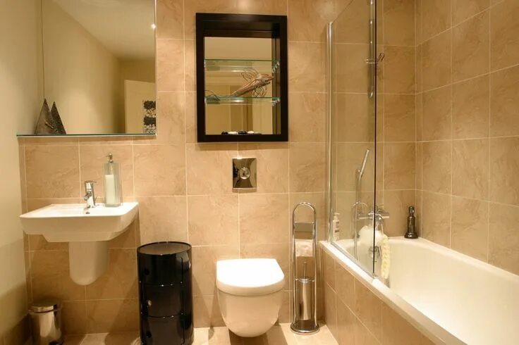 Примеры ремонта ванной комнаты фото double vanity bathroom remodel tile ideas at DuckDuckGo Дизайн ванной комнаты, Д