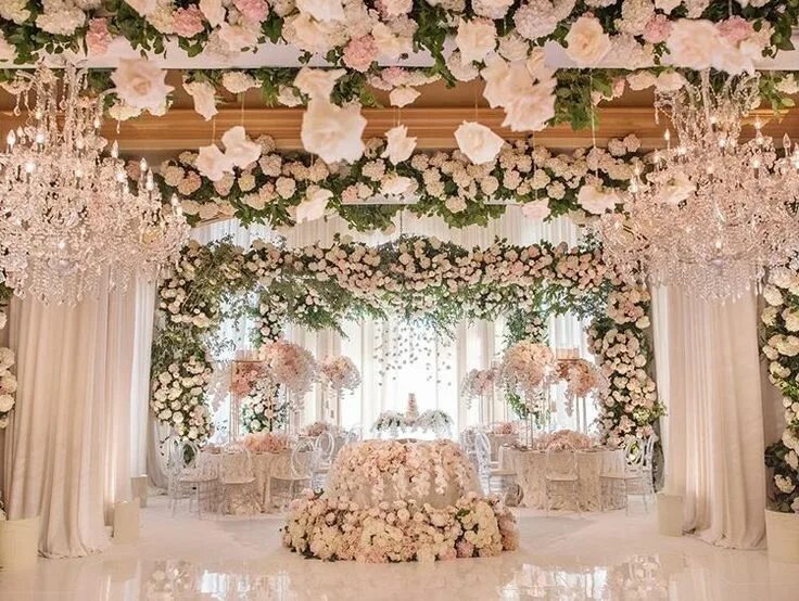 Примеры самого красивого оформления свадеб Pin on Weddings! 3 Wedding decor elegant, Spring wedding decorations, Wedding de