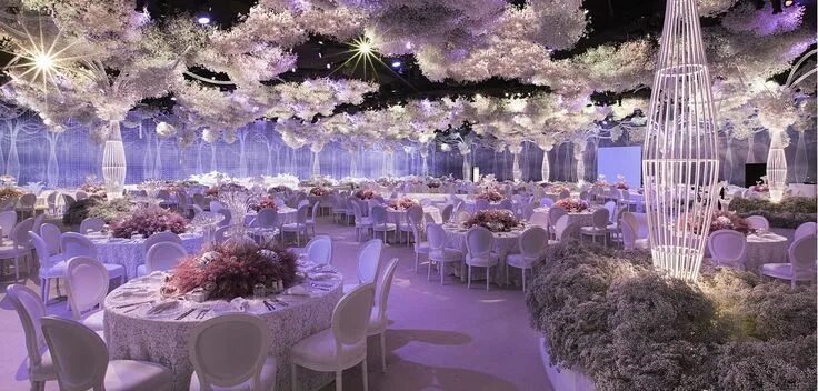 Примеры самого красивого оформления свадеб Цвет Свадьбы 2018 Wedding decorations, Wedding hall decorations, Dream wedding