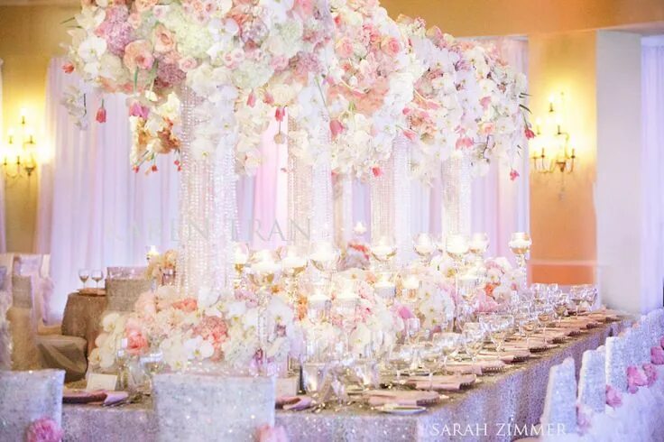 Примеры самого красивого оформления свадеб Wedding centerpieces, Wedding decor inspiration, Wedding decorations