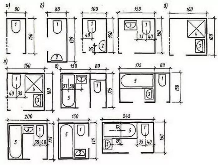 Примеры санузла в доме Объединение ванны и туалета в панельном доме Bathroom layout plans, Bathroom pla