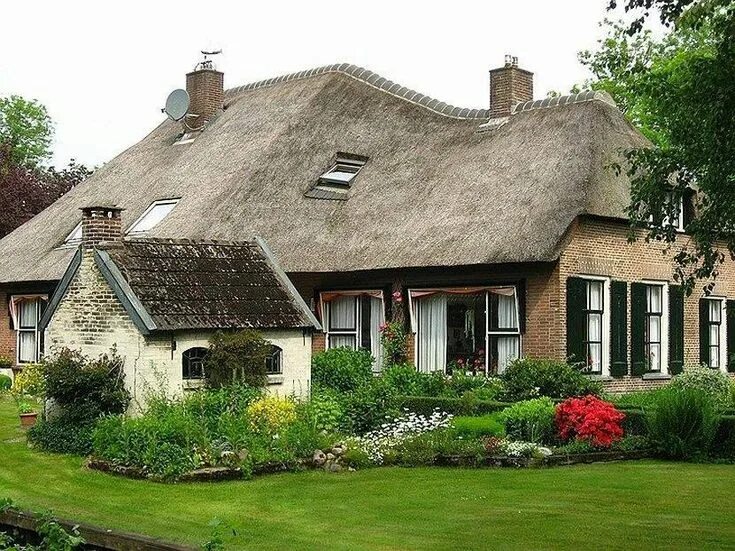 Примеры сельских домов Пин на доске Netherlands Village Houses