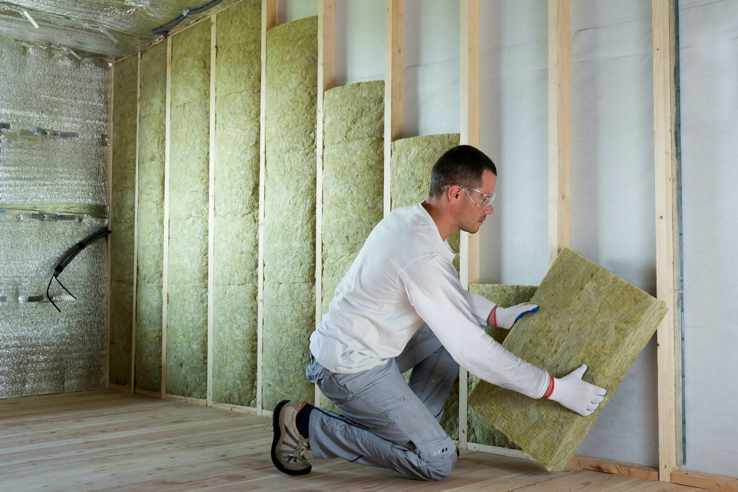 Примеры теплоизоляторов дома Internal Wall Insulation ROCKWOOL Asia