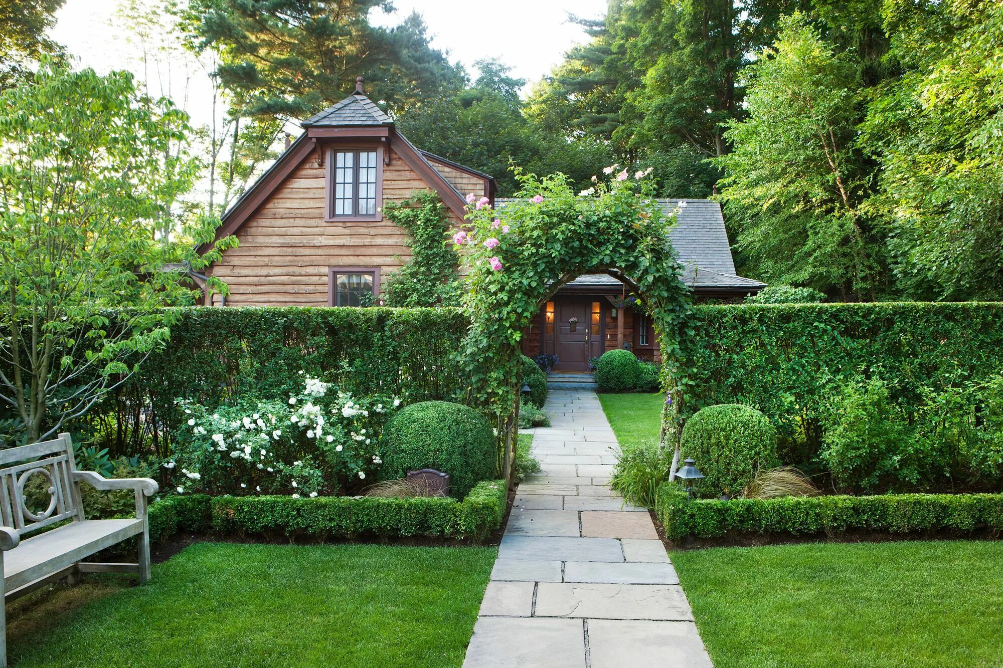 Примеры теплопередачи дома на даче в саду Garden home фото - DelaDom.ru