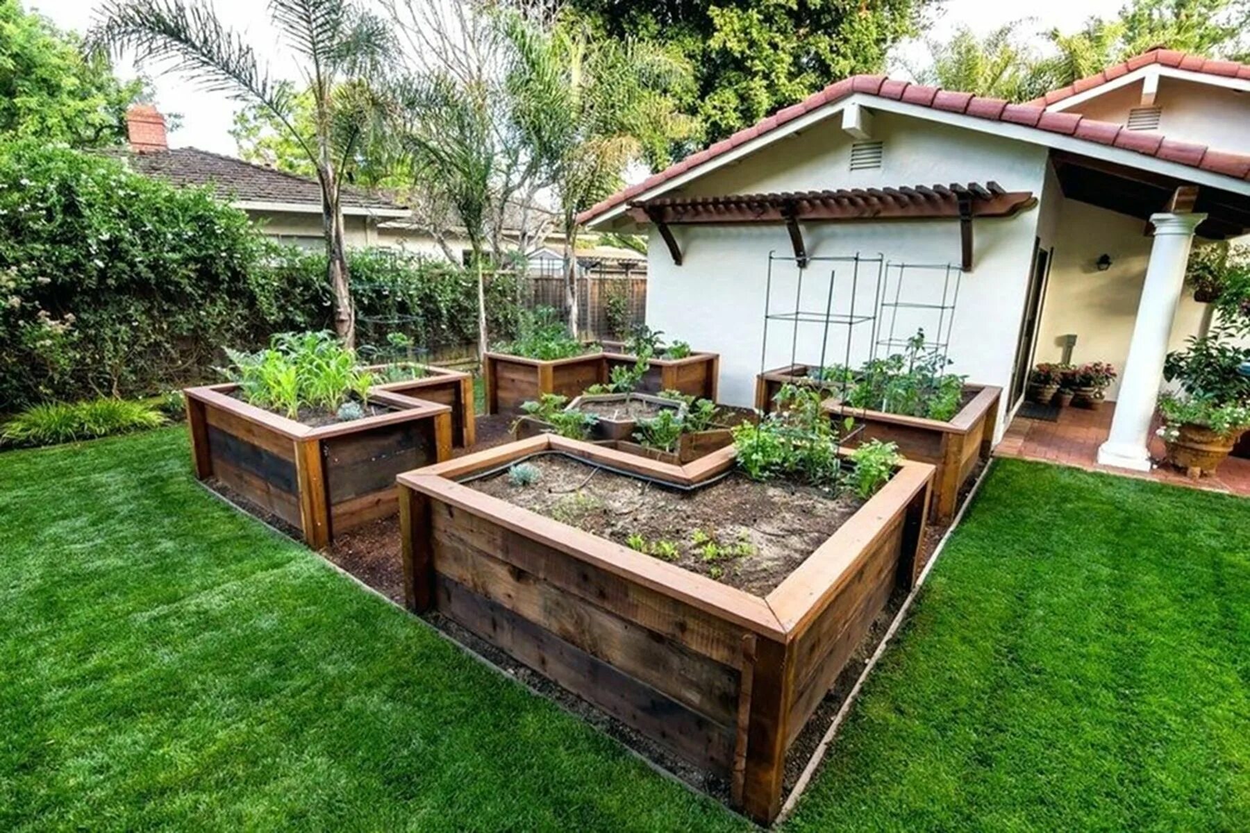 Примеры теплопередачи дома на даче в саду 15+ Simple Beautiful Garden Ideas To Refresh Your Home Environment Backyard gard