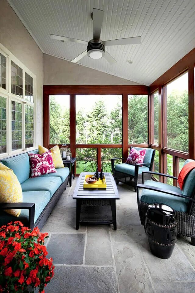 Примеры веранд в частном доме 5 Fabulous Backyard Decks And Porches Porch design, Screened porch designs, Porc