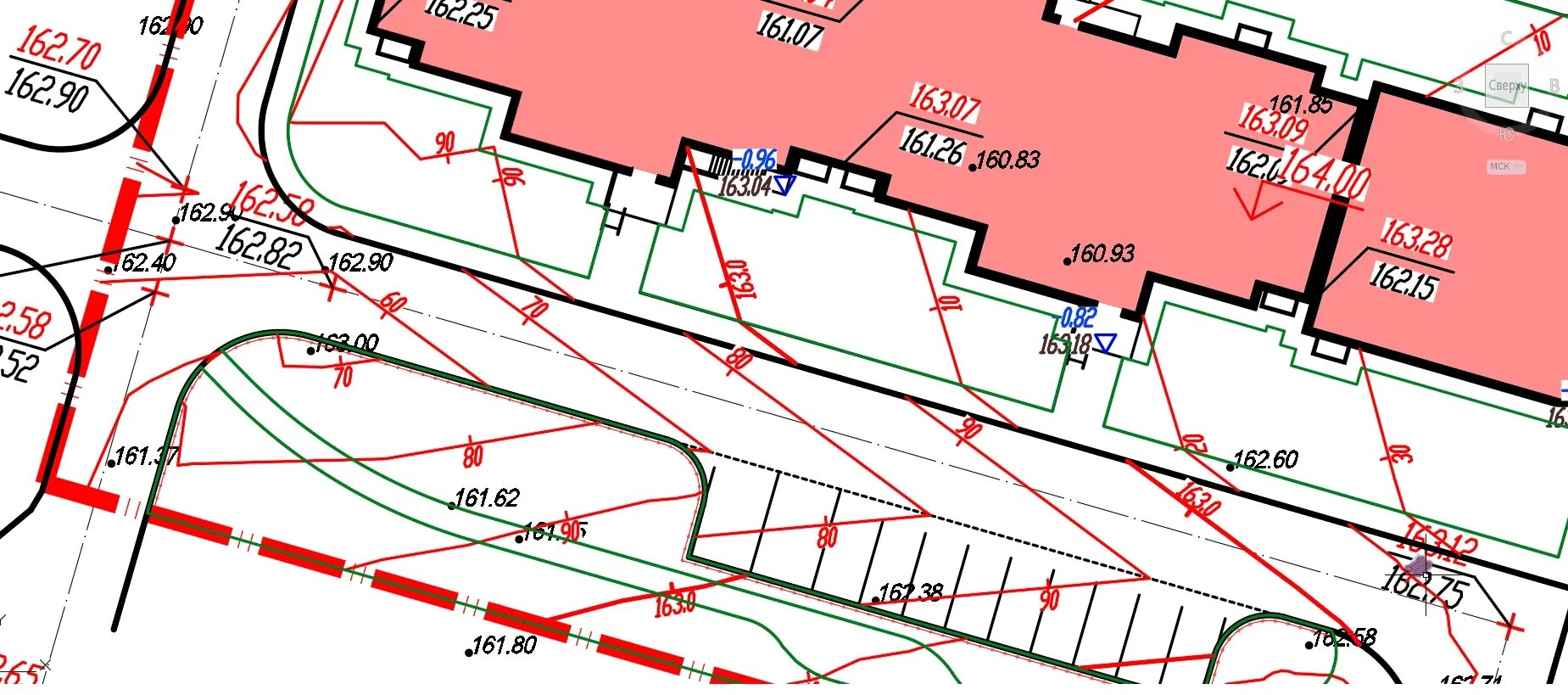 Примеры вертикальной планировки Секреты проектирования генплана в Civil 3D - ИНФАРС