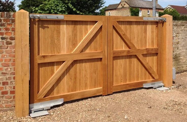 Примеры ворот для собственного дома Gerelateerde afbeelding Wooden gates, Wooden gate designs, Fence gate design