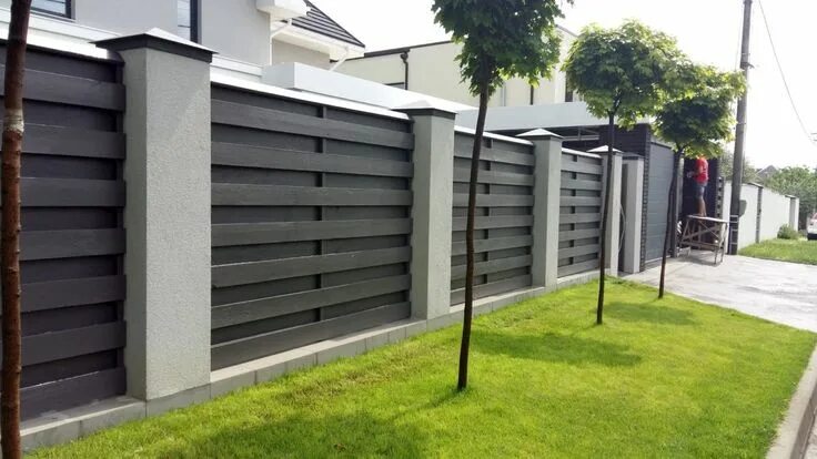 Примеры забора для дома террасная доска эпицентр \ terrasnaya doska эpytsentr House fence design, Home g