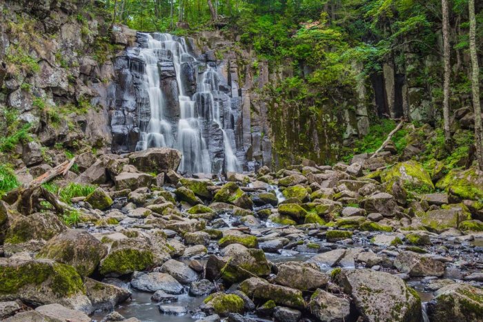 Приморский край водопады фото "Неожиданный водопад" Шкотовские водопады - Восток Интур