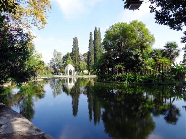 Приморский парк абхазия фото Abkhazia, New Athos, Seaside Park ФотоПутешествия Архитектура Музеи Природа ВКон