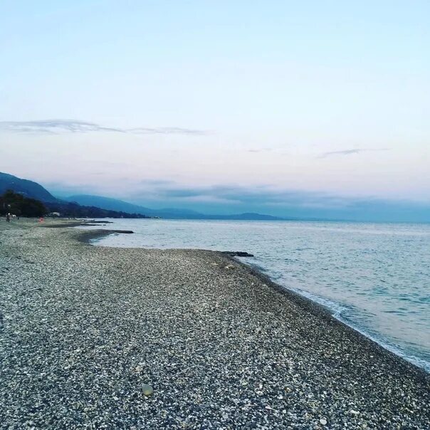 Приморское абхазия фото Our house is a 3-minute walk from the sea. The beach is sandy with small pebbles