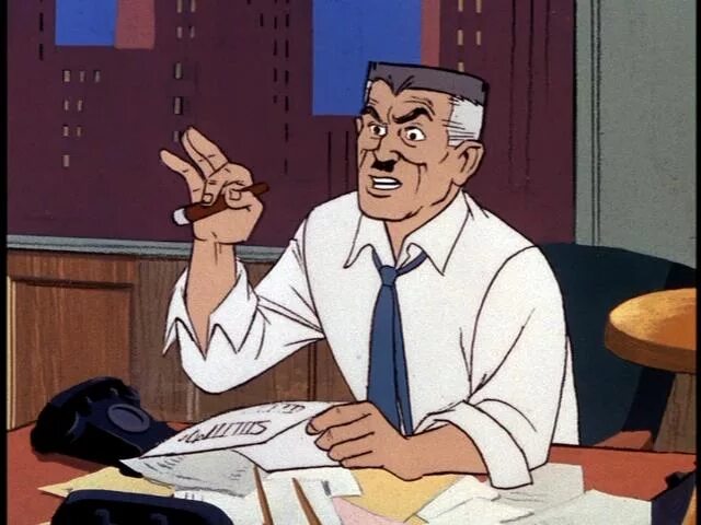 Принеси мне фото человека паука мем John Jonah Jameson (Earth-6799) Spider-Man TV Series Wiki Fandom