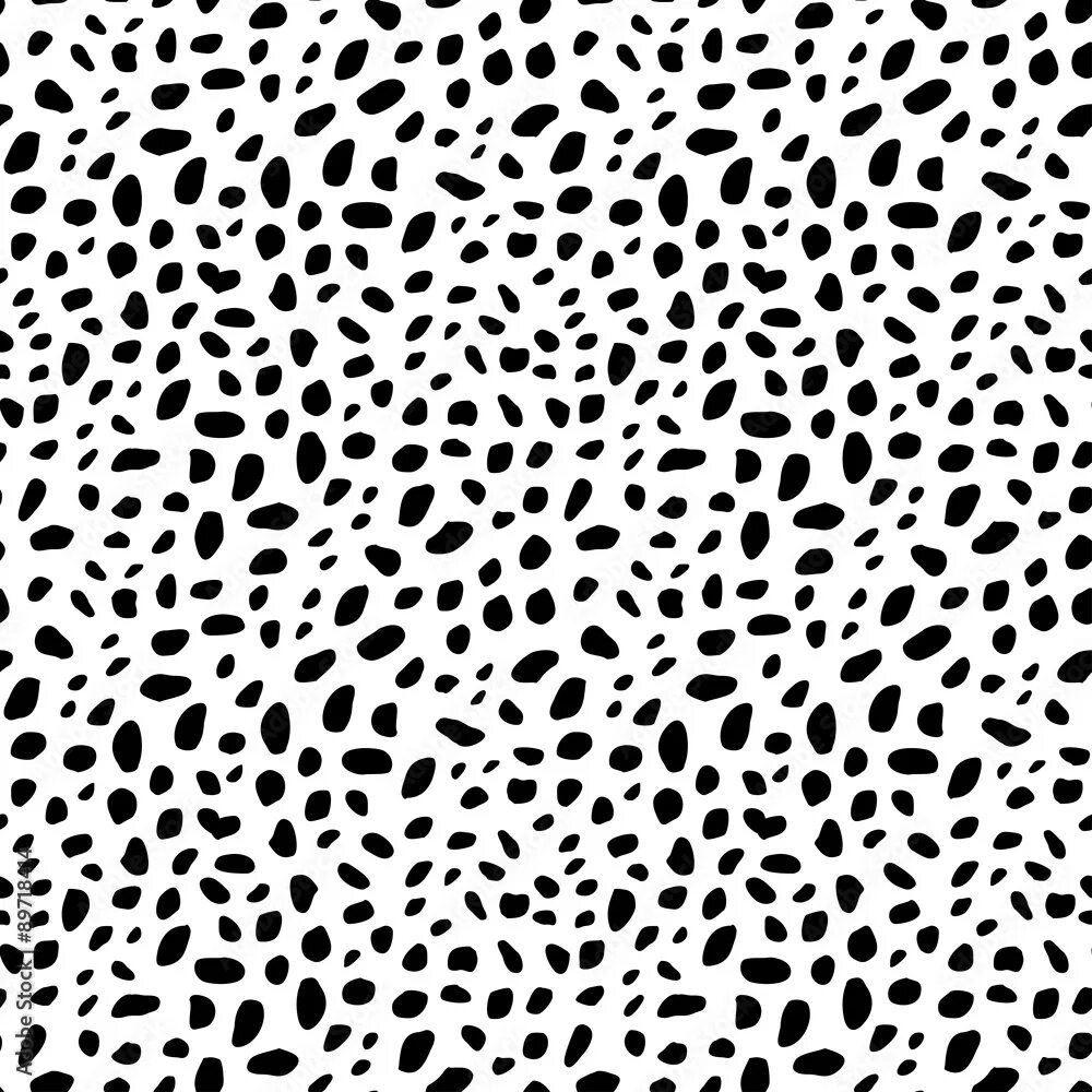 Принт точка фото Abstract animal skin background. Black and white spots texture. Seamless dots pa