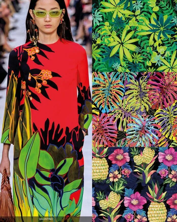 Принт в одежде фото Patternbank brings you our in-depth catwalk report, highlighting the key Spring/