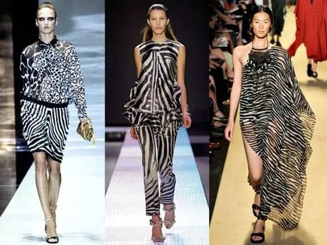 Принт зебра сочетание в одежде Zebra Print - the New Leopard ? - Paperblog