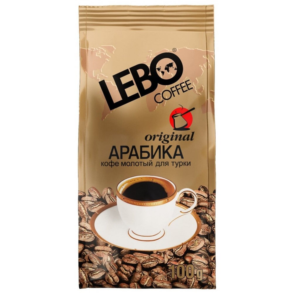 Принц лебо кофе молотый фото Кофе молотый Lebo Original для турки, 100 г, Lebo выгодно купить с доставкой по 