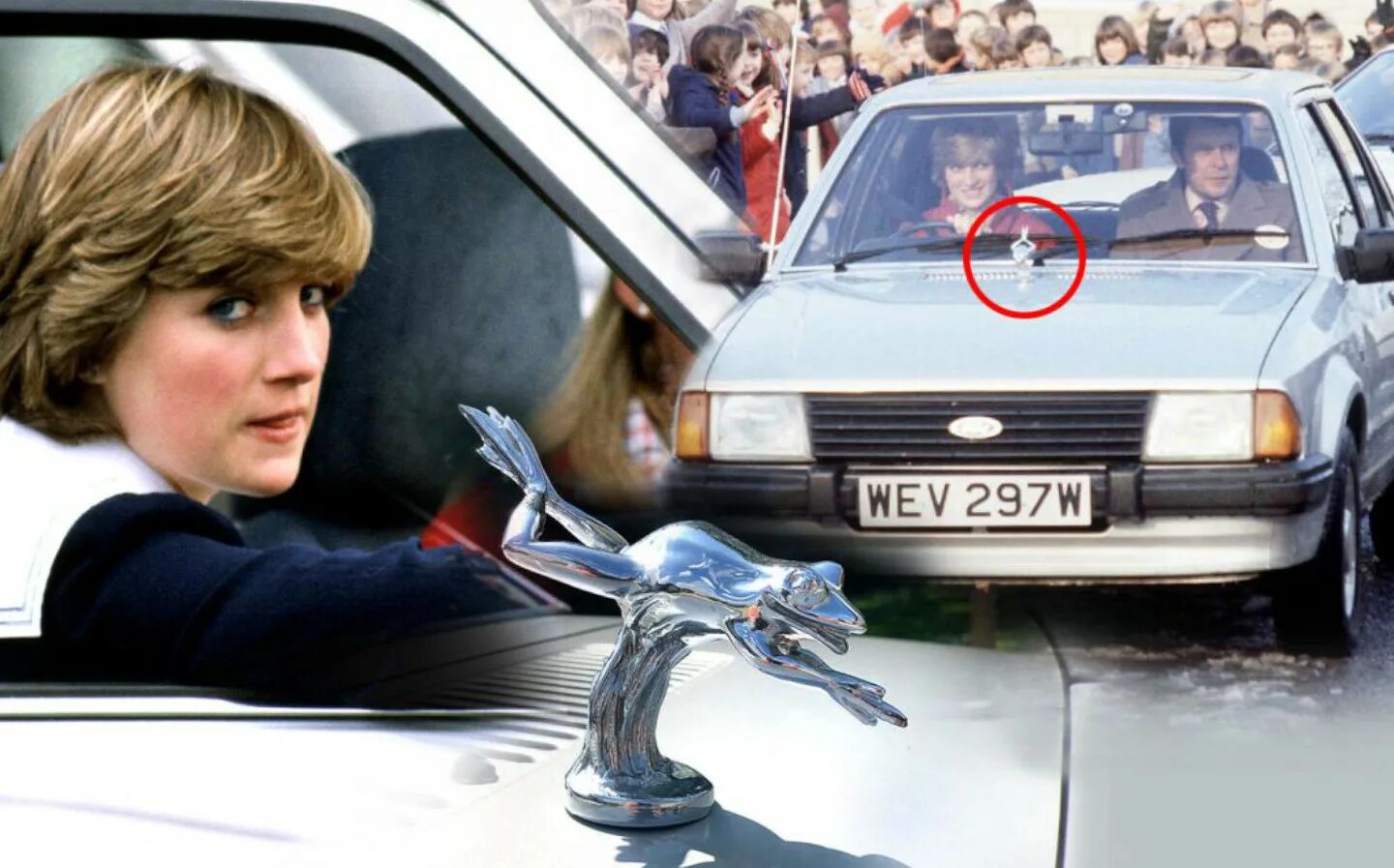 Принцесса диана фото машины Princess Diana's Ford Escort sells at auction for £ 52,000