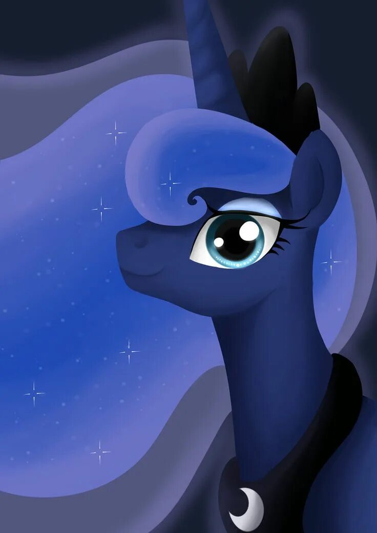 Принцесса луна 1947 фото MLP Luna by ClaudiaQH