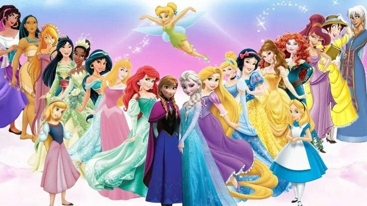 Принцессы сегодня фото Принцессы Диснея (Disney Princess), список принцесс Image princesse disney, Joye