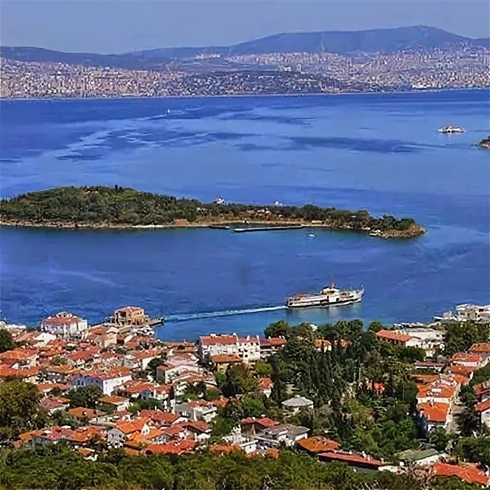 Принцевы острова фото Burgazada'dan Kaşık adasına bakış Prince Island -Istanbul Istanbul, Adalar, Seya