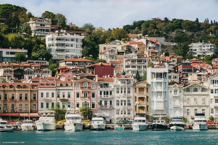 Принцевы острова в стамбуле отзывы туристов фото Boats and houses along the Bosphorus #Istanbul Istanbul, Island, Travel