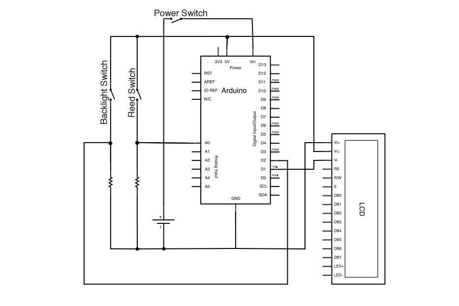 Принципиальная электрическая схема ардуино Arduino Bike Speedometer : 16 Steps (with Pictures) - Instructables