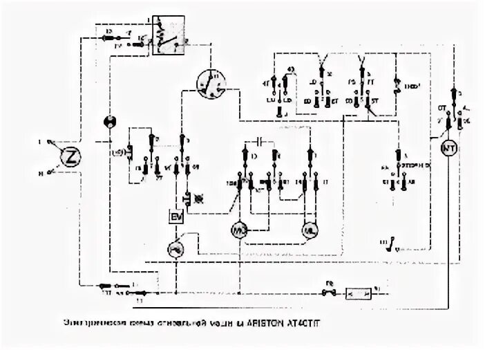 Принципиальная электрическая схема аристон ARISTON AT40TIT SCH Service Manual download, schematics, eeprom, repair info for