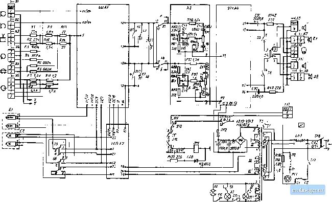 Принципиальная электрическая схема астра Новые кассетные магнитофоны - приставки СССР. Магнитофон-приставка "Рифей МПД-20