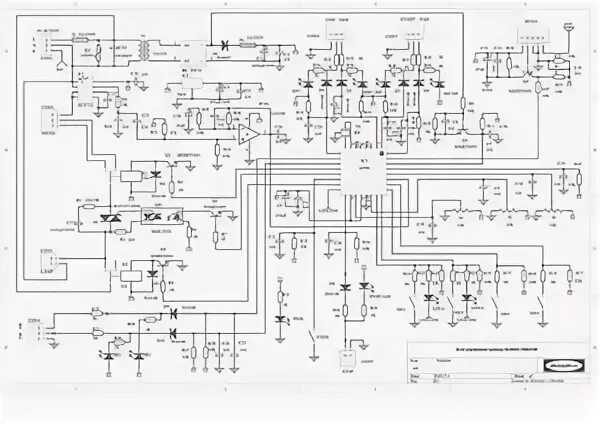 Принципиальная электрическая схема doorhan Схема платы pcb